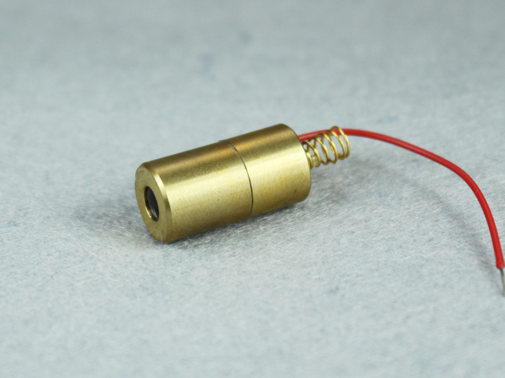 TTL Modulated 635nm 0.4mW Red Dot Laser Module with Class I