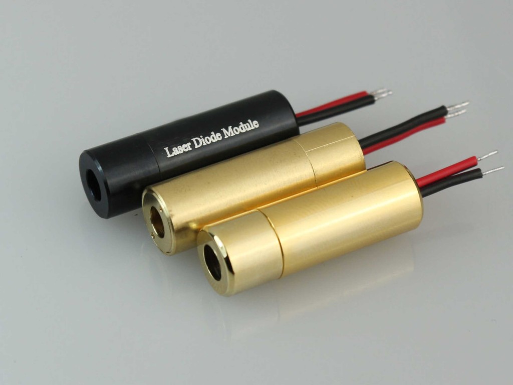 Copper Visible Red Laser Module Line 635nm 10mW and Driver