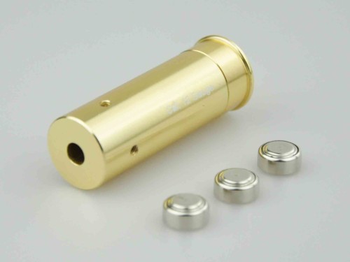 Bore Sighting Laser Bullet 12 Gauge In-Chamber Laser Bore Sighter Red for Shotguns