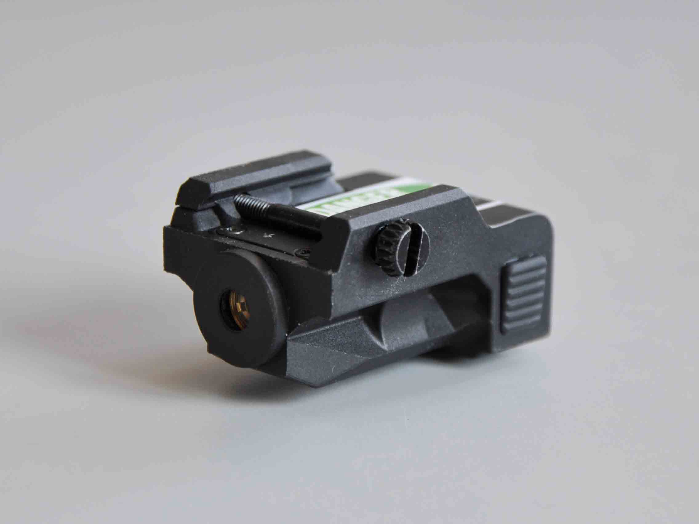 Compact Picatinny Rail Pistol Green Laser Sight Centerpointed Green Laser Gun Sight