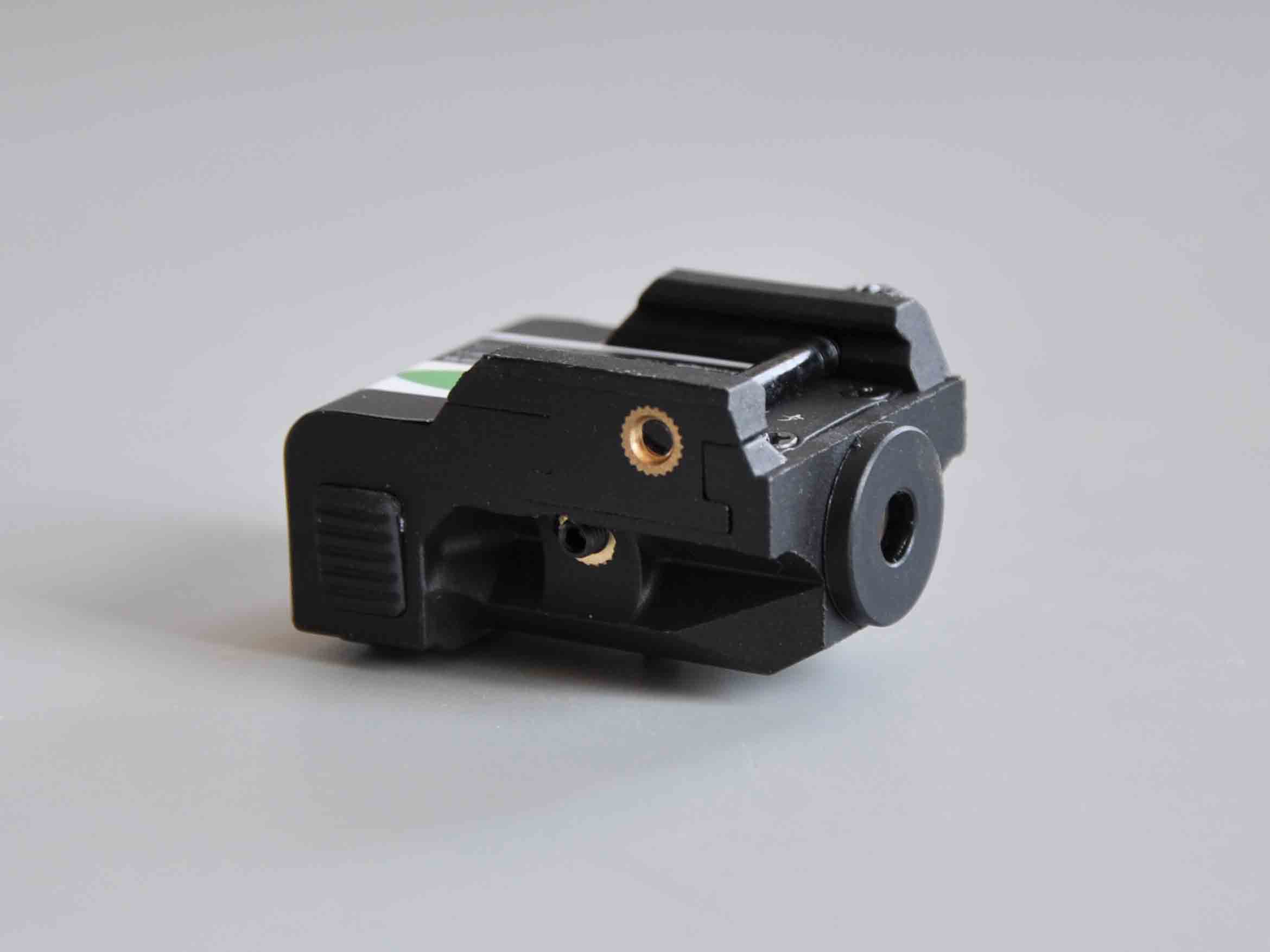 Compact Picatinny Rail Pistol Green Laser Sight Centerpointed Green Laser Gun Sight