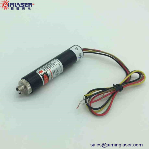 450nm 200mW Coaxial Fiber Coupled Pigtailed Laser Diode Module Connector FC-AIMLASER