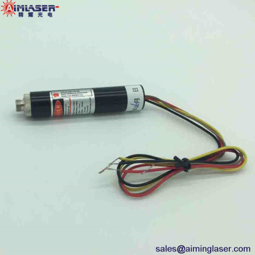 450nm 20mW Single Mode Coaxial Fiber Pigtailed Laser Diode Modules-AIMLASER