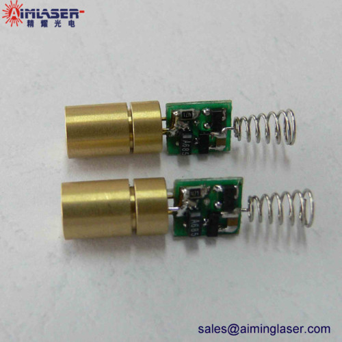 520nm 5mW Green Dot Adjustable Laser Modules -AIMLASER