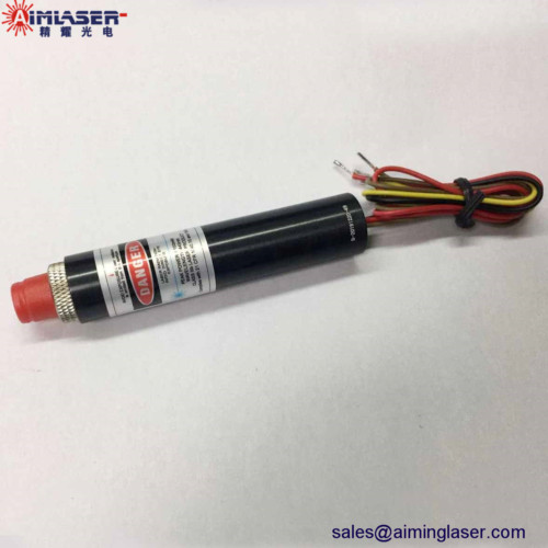 Coaxial Fiber Coupled Pigtailed Laser Modules 520nm 3mW Single Mode-AIMLASER