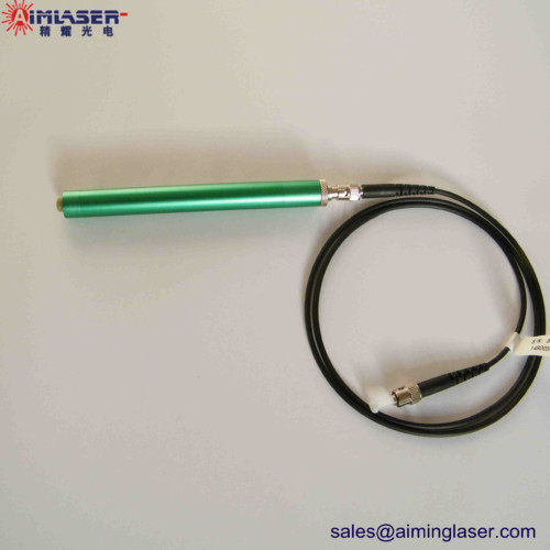 Lower Power 520nm 60mW Coaxial Fiber Pigtailed Laser Diode Modules-AIMLASER