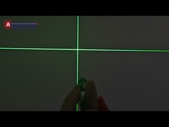 Cross Line Laser Diode Module 520nm 10mW Green Beam Laser Alignment and Self-Leveling Tool