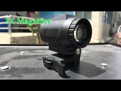3X Magnifier for Holographic Sight and Red Dot Sight Scope Hunting Tactical Optics 1000G Shockproof