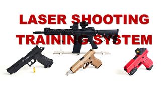 Laser Shooting Training System for Dry Fire & Airsoft Training | Laser Cartridge, Target & Simulator
