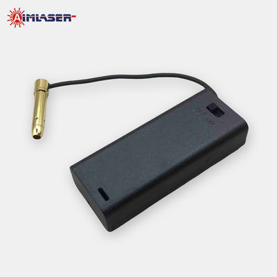 .22 LR High Accuracy Laser Bore Sight with Gold Plated Brass Housing and External Battery Box
