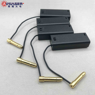 .22 LR High Accuracy Laser Bore Sight with Gold Plated Brass Housing and External Battery Box