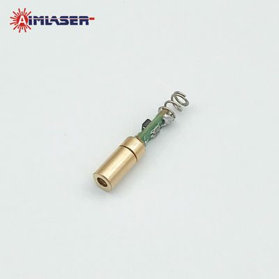 650nm 5mW Super Small Size Red Dot Laser Diode Module with External Driver and Spring for Gun Aiming Laser Sight Laser Part