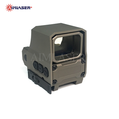 Holographic Weapon Sight Night Vision Compatabile Side Button Quick Disconnect Mount Water and Shock Resistant Green Color