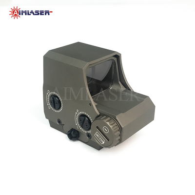 Holographic Weapon Sight Night Vision Compatabile Side Button Quick Disconnect Mount Water and Shock Resistant Green Color