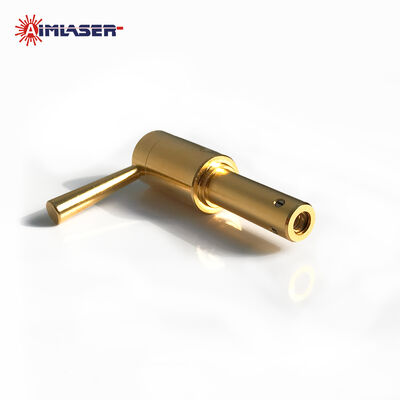 .22 LR Laser Bore Sight With Handle Gold Plated Laser Cartridge Chamber for .22 LR Caliber Pistals and Rifles