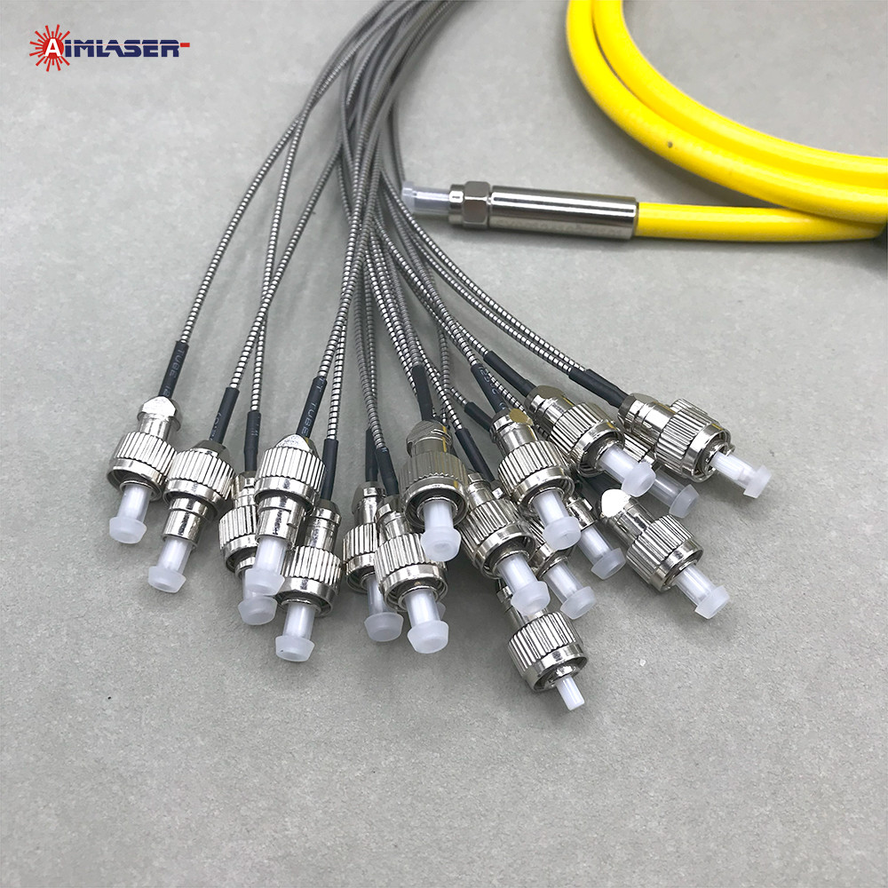SM / MM / PM Multi-Core Armored Fiber Optic Patch Cord Branch Jumper ...