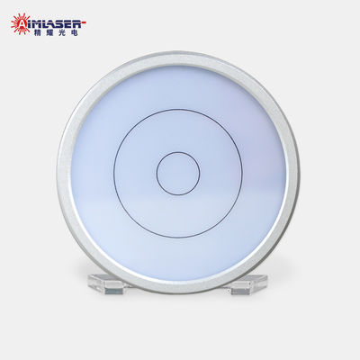 Dry Fire Training Reactive Laser Sensing Target 21 Display Point Durable Silver Anodized Aluminum