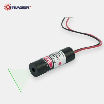 Green Line Laser Projector 520nm 30mW Diode Laser Module for Industrial Alignment and Scanning