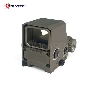 Holographic Weapon Sight Night Vision Compatabile Side Button Quick Disconnect Mount Water and Shock Resistant Green Color