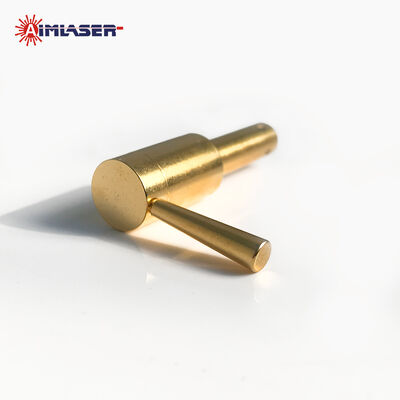 .22 LR Laser Bore Sight With Handle Gold Plated Laser Cartridge Chamber for .22 LR Caliber Pistals and Rifles