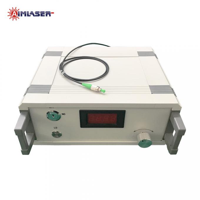 633nm 20mW Single Mode Fiber FP Laser System CW/TTL Modulation / Analog ...